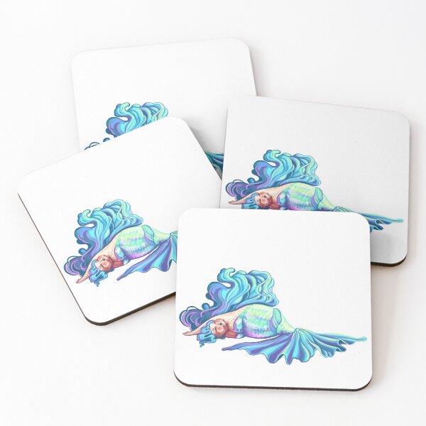 Item preview, Sleepy Mermaid  designed and sold by hollowedskin.