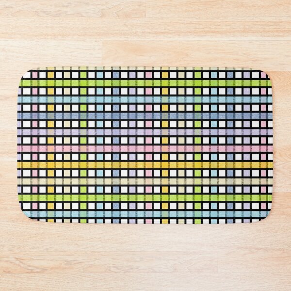 Item preview, Black Outlined Pastel Rainbow Weave  designed and sold by lornakay.