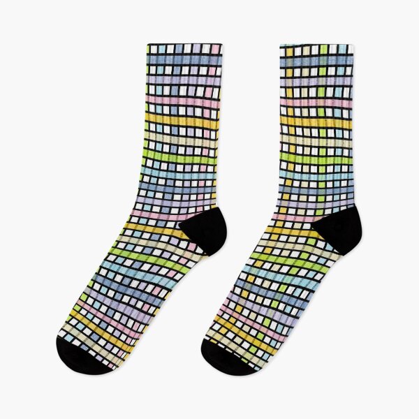 Artikelvorschau, Schwarz umrissen Pastell Rainbow Weave entworfen und verkauft von lornakay.