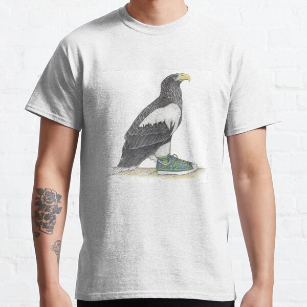 Seahawk in fan shoes Classic T-Shirt