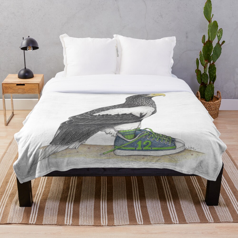 Item preview, Throw Blanket designed and sold by JimsBirds.