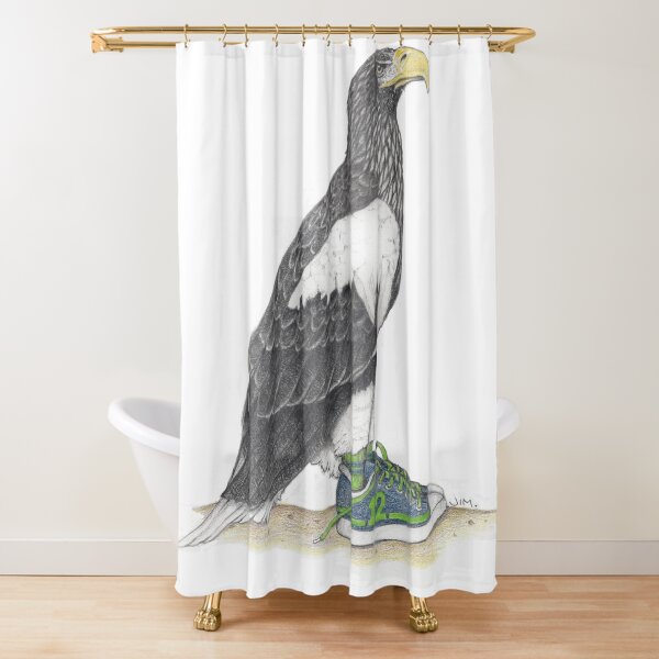 Item preview, Seahawk in fan shoes designed and sold by JimsBirds.