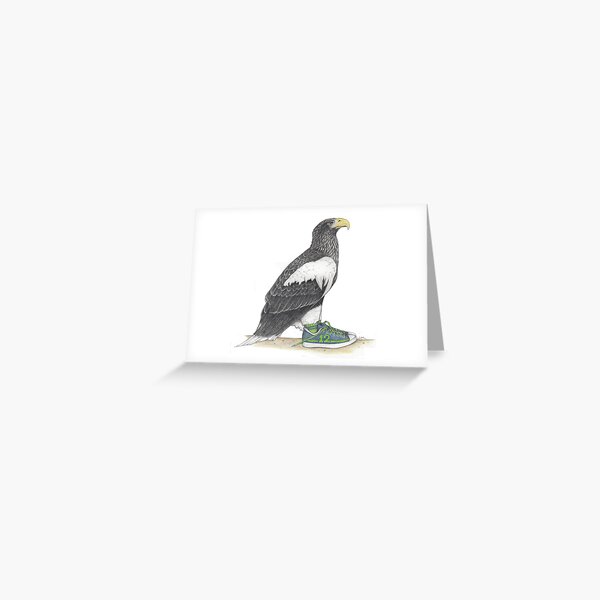 Item preview, Seahawk in fan shoes designed and sold by JimsBirds.