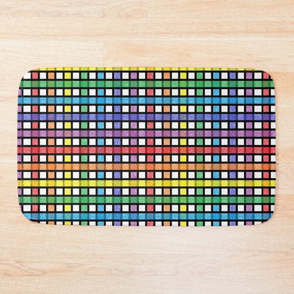 Artikelvorschau, Schwarz umrissene Regenbogen-Webart entworfen und verkauft von lornakay.
