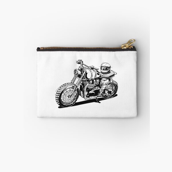 Item preview, Motocicleta Cafe Racer Scrambler Heritage Gift designed and sold by René Gudenrath.