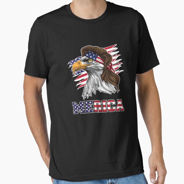 Item preview, Patriotic Mullet Eagle | Independence Day July 4th designed and sold by anziehend.
