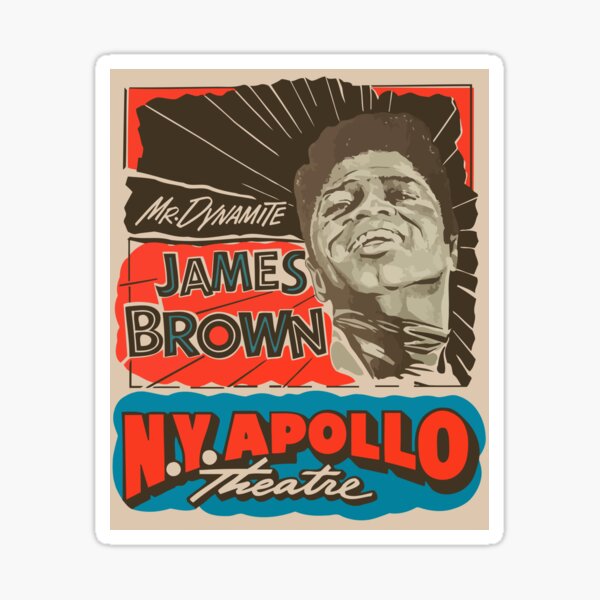 JAMES BROWN Sticker