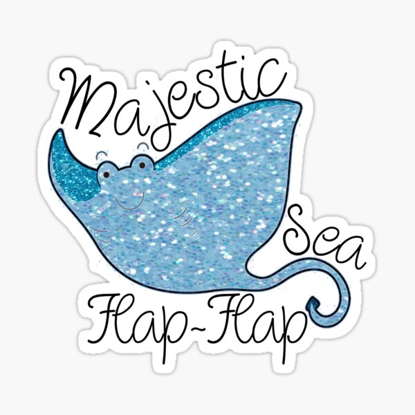 Majestic Sea Flap-Flap Sticker