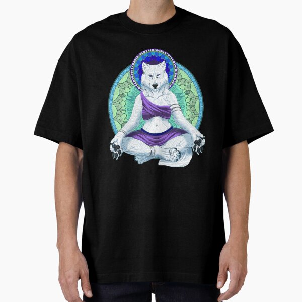 Item preview, Meditations II Wolf Woman designed and sold by PaleoPanthera.
