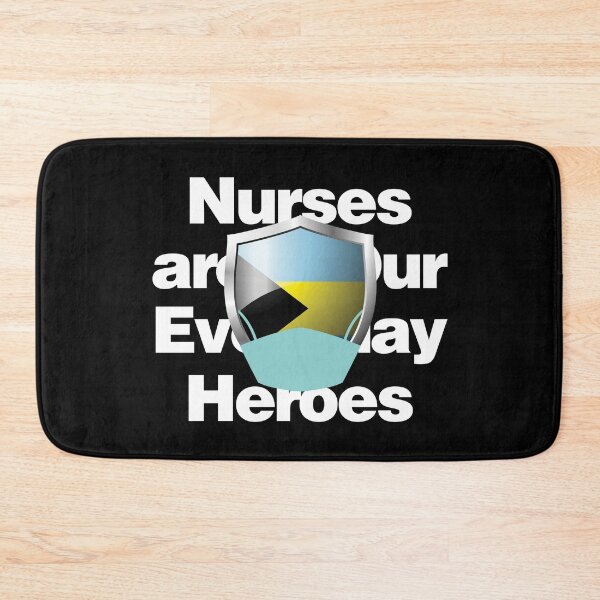 Item preview, Bahamas Nurses are Everyday Heroes designed and sold by HelloFromAja.