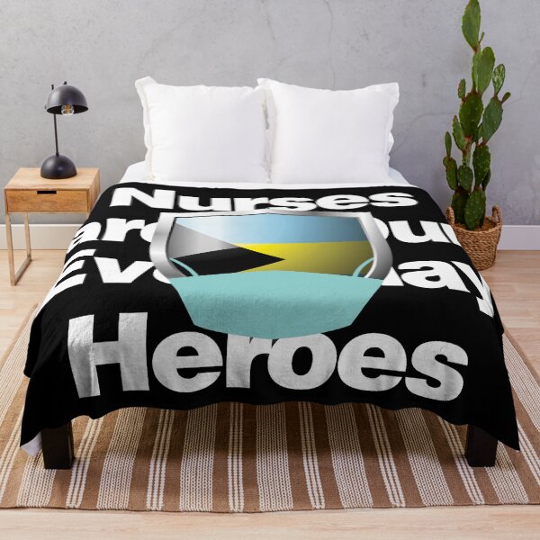 Item preview, Bahamas Nurses are Everyday Heroes designed and sold by HelloFromAja.