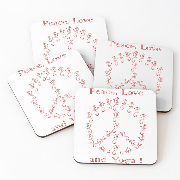 Item preview, Ganesha Peace love and yoga designed and sold by DerNerd.