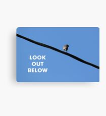 Look Out Below Canvas Print