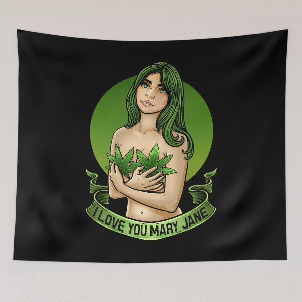 Item preview, Te amo Mary Jane | Cannabis THC CDB designed and sold by anziehend.