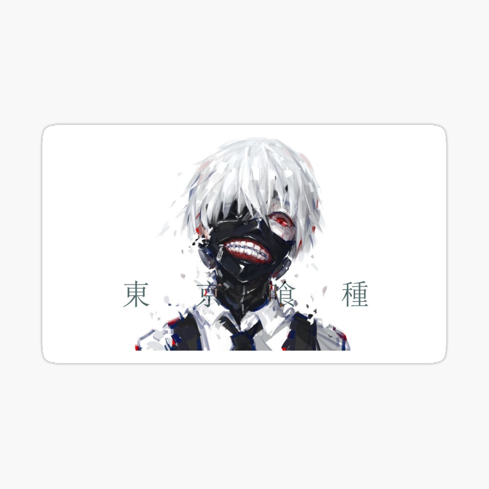Kaneki Ken From Tokyo Ghoul Poster By Dank Your Style Redbubble