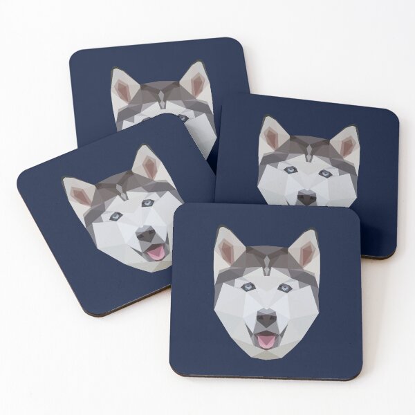 Item preview, Low Poly Husky designed and sold by UconnMemery.