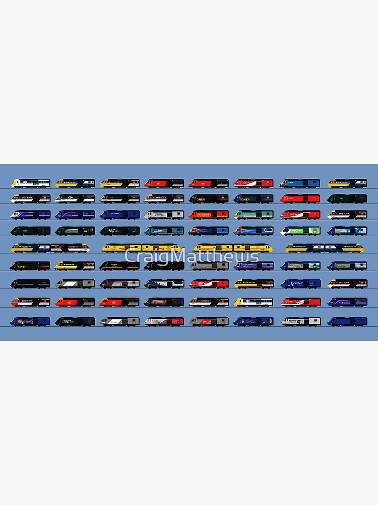 Class 43 HST intercity 125 liveries by CraigMatthews
