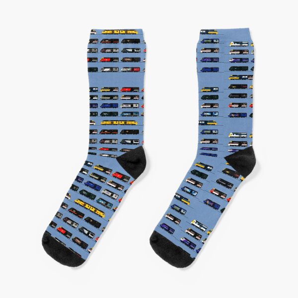 Train Socks, Trainspotter Gifts, Train Gifts, Railway Gifts, Socks Gif –  Happypop