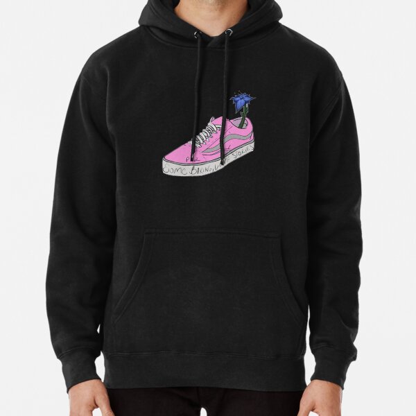 Powfu Deathbed Schuhe und blaue Blume sterben Kaffee für Ihren Kopf Hoodie