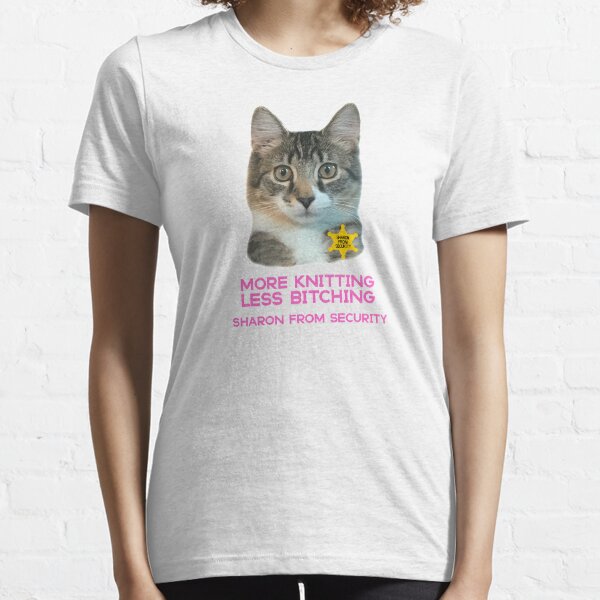 More Knitting Less Bitching Essential T-Shirt