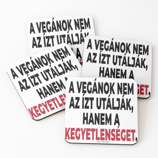 Item preview, Vegán Aktivista Grafika #takingblindfoldsoff 25 v2 magyar designed and sold by blindfoldsoff.