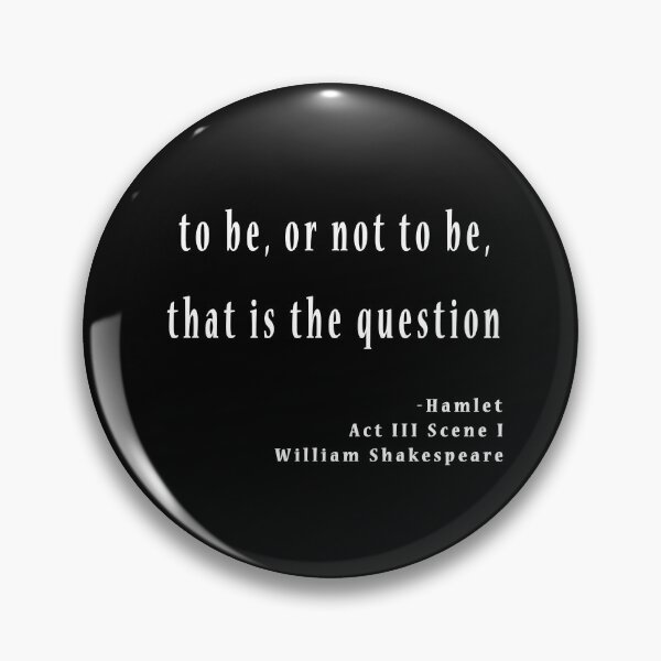 Item preview, To be or not to be designed and sold by Stageystuff.