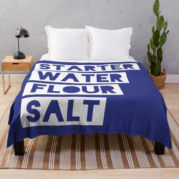 Item preview, Sourdough Ingredients (White Block Letters) | designed and sold by PixelsandPulp.