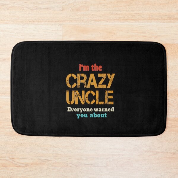 Item preview, Uncle - I'm The Crazy Uncle - Uncle for Men - Uncle Gift - Uncle - Husband Gift - Crazy Brother - Funny gift for Men - father's day gift golden style idea design  designed and sold by Chamssou.
