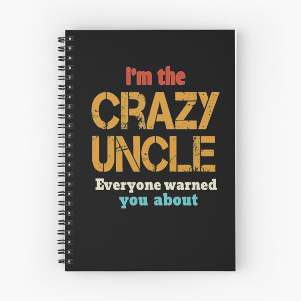 Item preview, Uncle - I'm The Crazy Uncle - Uncle for Men - Uncle Gift - Uncle - Husband Gift - Crazy Brother - Funny gift for Men - father's day gift golden style idea design  designed and sold by Chamssou.