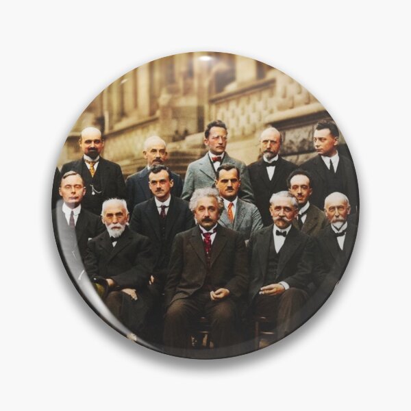 Item preview, 1927 Solvay Conference (LISA wave bg), posters, prints designed and sold by GodsAutopsy.