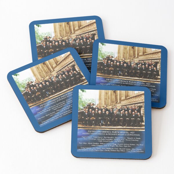Item preview, 1927 Solvay Conference (LISA wave bg), posters, prints designed and sold by GodsAutopsy.