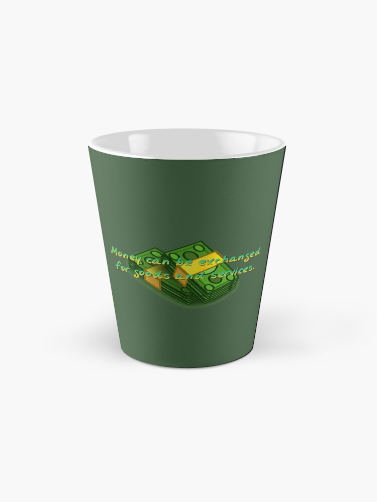 Alternate view of Money Can Be Exchanged - Simpsons Design Mug