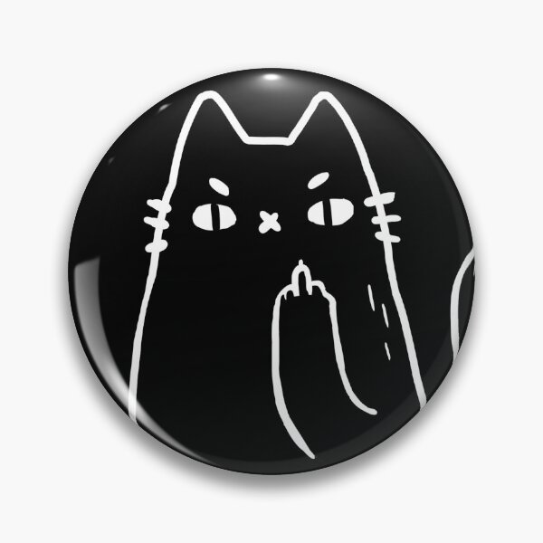Item preview, BAD LUCK - Funny Black Cat - Cute Sassy Kitty designed and sold by BlancaVidal.