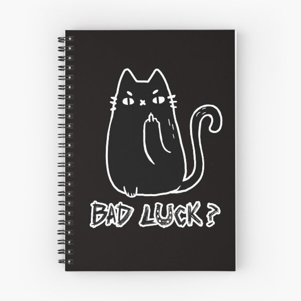 Item preview, BAD LUCK - Funny Black Cat - Cute Sassy Kitty designed and sold by BlancaVidal.