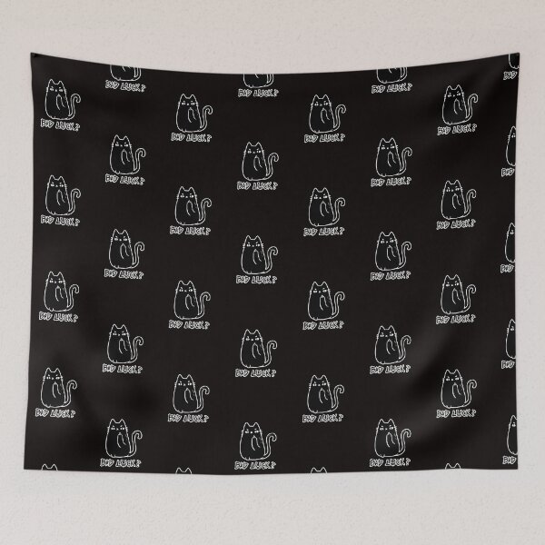 Item preview, BAD LUCK - Funny Black Cat - Cute Sassy Kitty designed and sold by BlancaVidal.