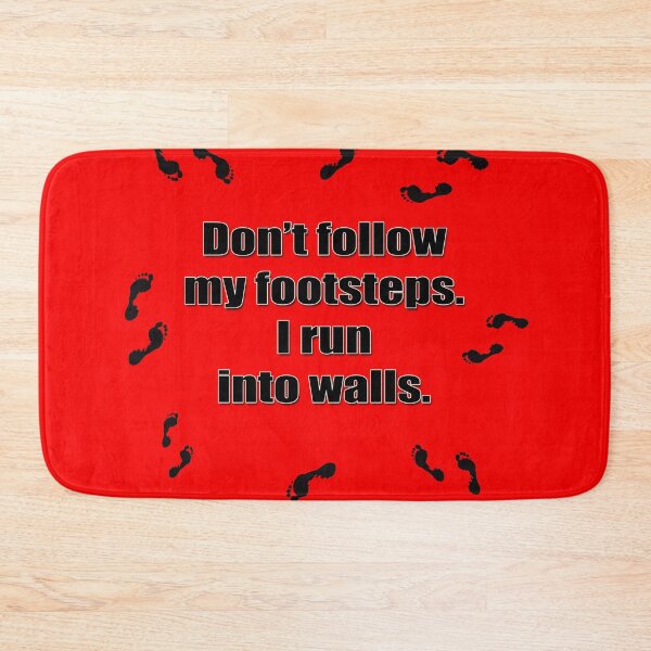 Item preview, Do Not Follow My Footsteps designed and sold by AuntyReni.