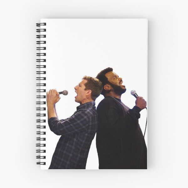 Item preview, Doug Judy and Jake Peralta Brooklyn 99 Karaoke designed and sold by Marsketches711.