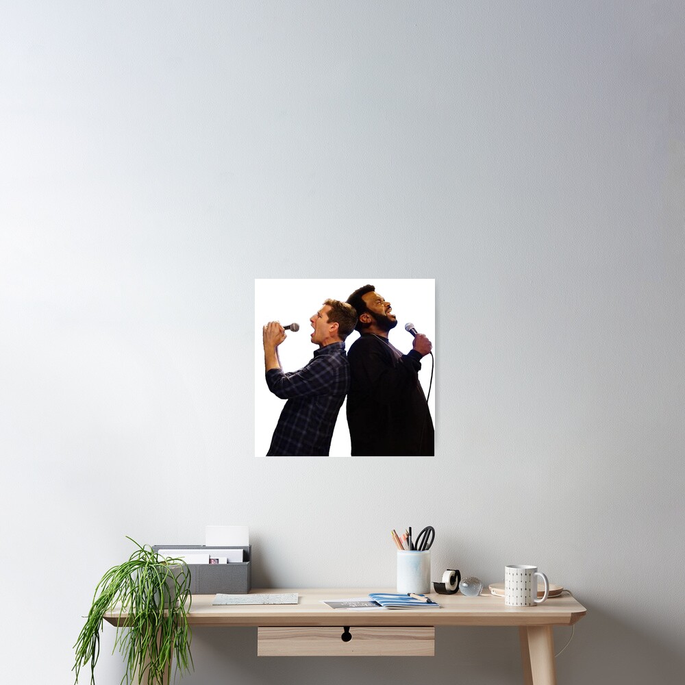 "Doug Judy and Jake Peralta Brooklyn 99 Karaoke" Poster for Sale by