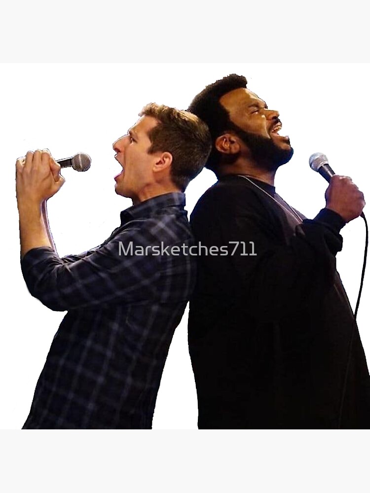 "Doug Judy and Jake Peralta Brooklyn 99 Karaoke" Poster for Sale by