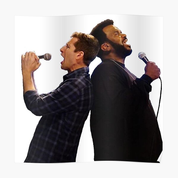 "Doug Judy and Jake Peralta Brooklyn 99 Karaoke" Poster for Sale by