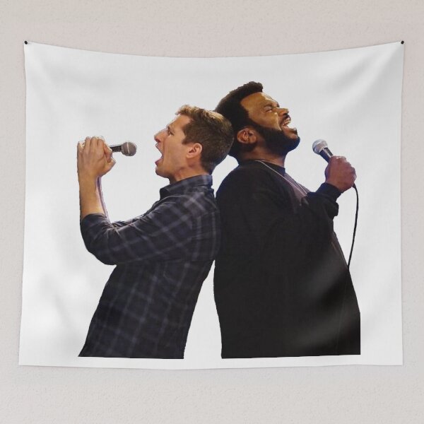Item preview, Doug Judy and Jake Peralta Brooklyn 99 Karaoke designed and sold by Marsketches711.