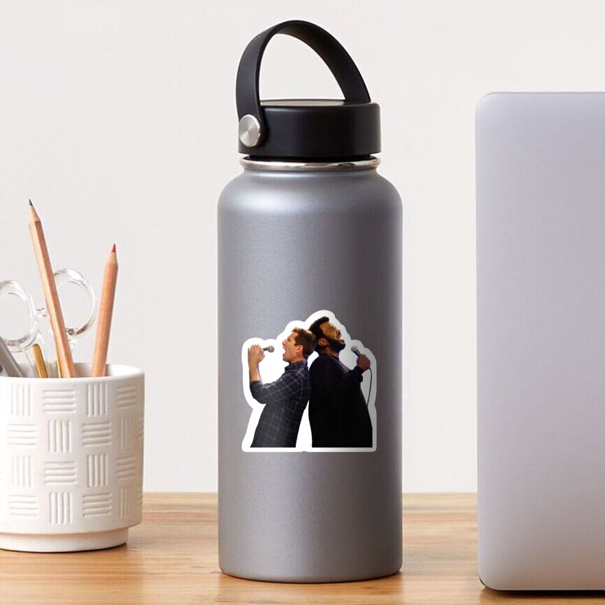 "Doug Judy and Jake Peralta Brooklyn 99 Karaoke" Sticker for Sale by