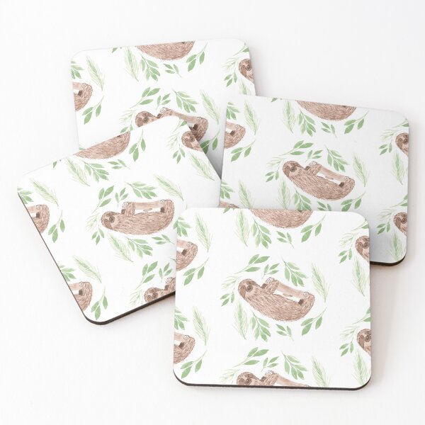 Item preview, Watercolor And Ink Sloth  designed and sold by Harpley Design Studio.