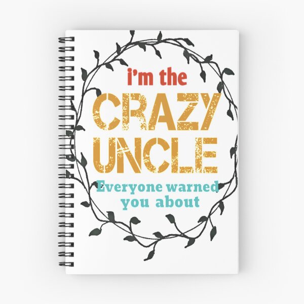 Item preview, Uncle - I'm The Crazy Uncle - Uncle for Men - Uncle Gift - Uncle - Husband Gift - Crazy Brother - Funny gift for Men - father's day gift golden style idea design  designed and sold by Chamssou.