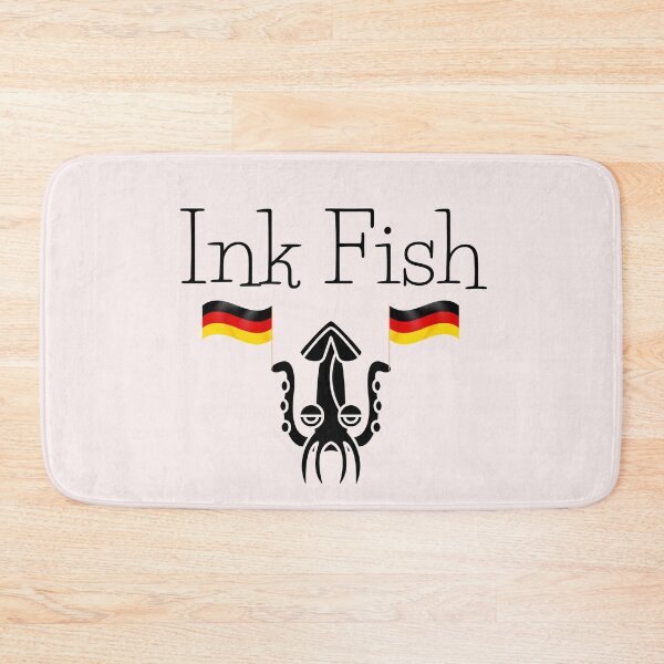 Item preview, Patriotic Squid Tintenfisch (Ink Fish) in German Waving German Flags  designed and sold by Time4German.