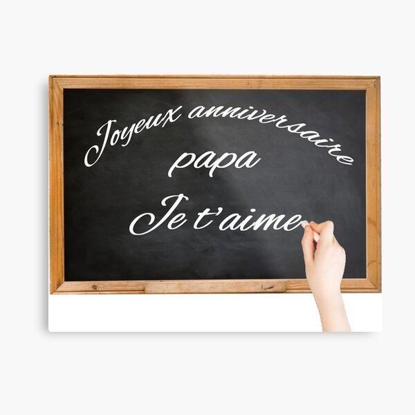 Impressions Metalliques Sur Le Theme Bon Anniversaire Redbubble