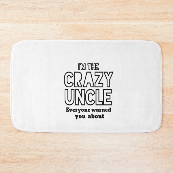 Item preview, Uncle - I'm The Crazy Uncle - Uncle for Men - Uncle Gift - Uncle - Husband Gift - Crazy Brother - Funny gift for Men - father's day gift golden style idea design  designed and sold by Chamssou.