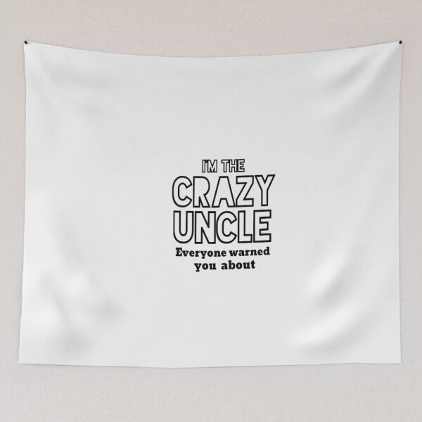 Item preview, Uncle - I'm The Crazy Uncle - Uncle for Men - Uncle Gift - Uncle - Husband Gift - Crazy Brother - Funny gift for Men - father's day gift golden style idea design  designed and sold by Chamssou.