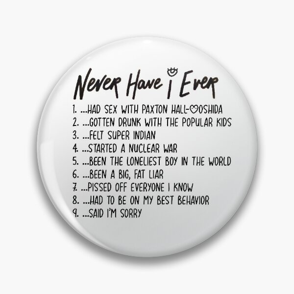 Item preview, Never Have I Ever Episode List designed and sold by laughingplace55.