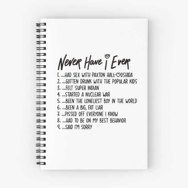 Item preview, Never Have I Ever Episode List designed and sold by laughingplace55.